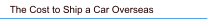 The Cost to Ship a Car Overseas